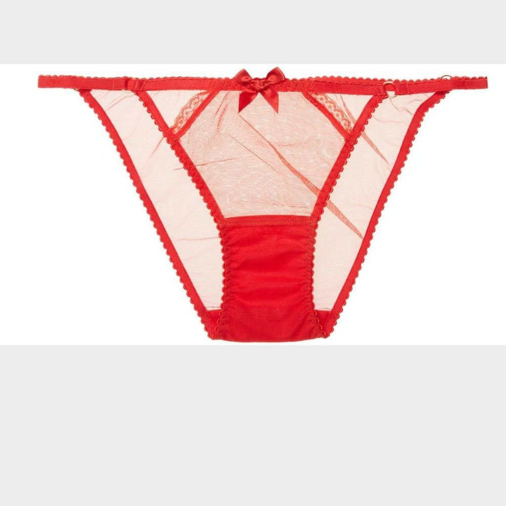 NWT L’Agent by AP Mariona Lace Cutout Brief Panty